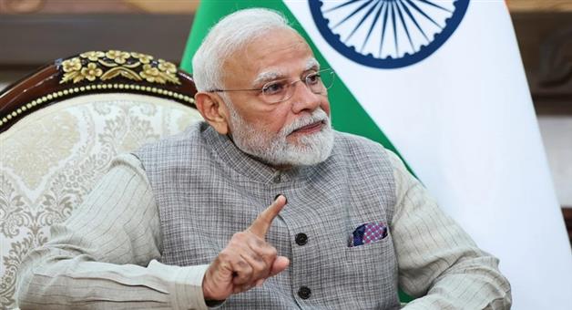 Khabar Odisha:PM-Modi-at-SCO-Summit-No-Double-Standards-on-Terrorism-Strong-Message-to-Pakistan-and-China