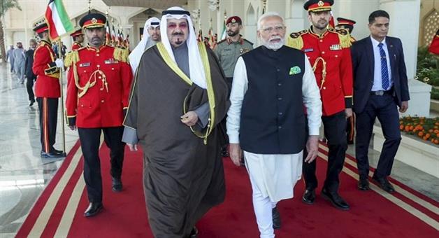 Khabar Odisha:PM-Modi-returns-home-after-Kuwait-visit-PM-Sheikh-Ahmed-leaves-at-airport