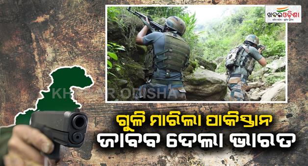 Khabar Odisha:Pakistan-in-panic-Indian-army-retaliates-with-force-after-8th-consecutive-day-of-LoC-firing