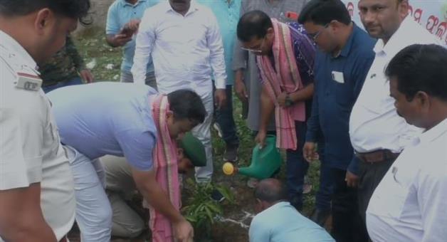 Khabar Odisha:Plantation-program-by-Media-Forum