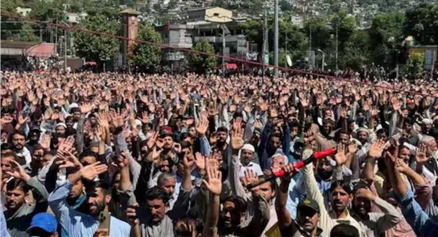 Khabar Odisha:PoK-protesters-appeal-India-for-food-supplies-11-injured-in-firing