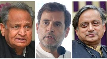 Khabar Odisha:Politics-Congress-president-election-Shashi-Tharoor-Ashok-Gehlot-and-Rahul-Gandhi
