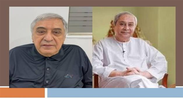 Khabar Odisha:Prem-Patnaik-at-Naveens-residence-elder-brother-has-come-to-check-on-younger-brothers-health