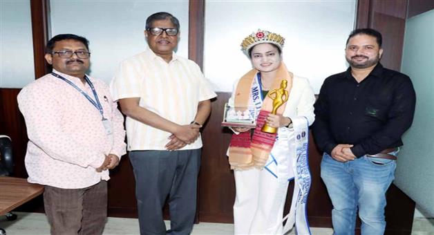 Khabar Odisha:Psychiatrist-from-Sam-Hospital-Campus-2-wins-Mrs-Universe-Global-in-the-Philippines