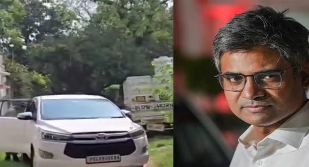 Khabar Odisha:Punjab-police-reach-Sandeep-Pachkars-house-MP-escapes-through-back-door