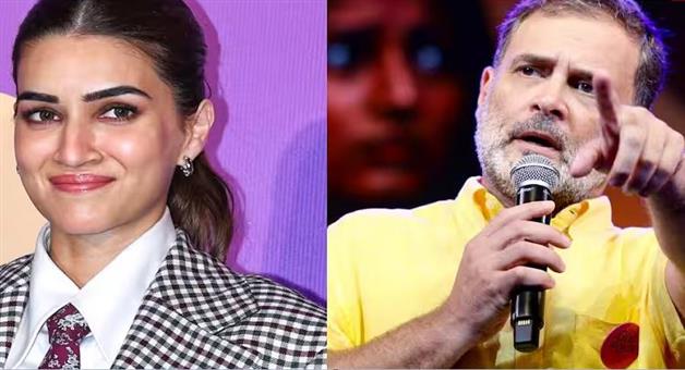 Khabar Odisha:Rahul-Gandhi-Backs-Kriti-Sanon-Over-Ad-Outfit-Trolling-Stop-Trolling-Women