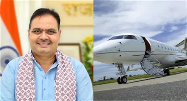 Khabar Odisha:Rajasthan-CM-Bhajan-Lal-plane-lands-on-wrong-airstrip