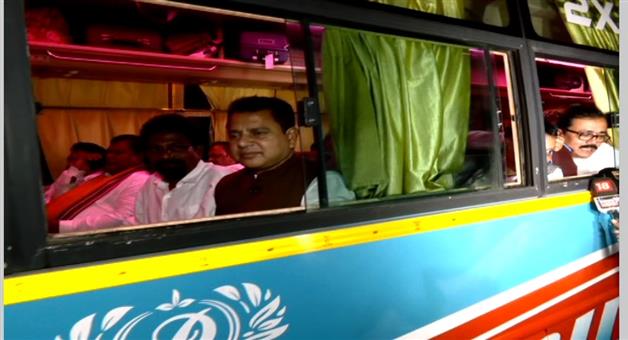 Khabar Odisha:Rajya-Sabha-elections-in-full-swing-BJP-takes-its-MLAs-to-Paradip