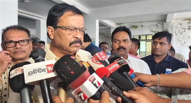 Khabar Odisha:Revenue-Ministers-review-meeting-in-Jajpur