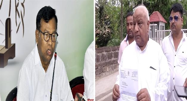 Khabar Odisha:Rhetoric-grows-over-suspension-of-two-MLAs-Bhakta-and-Ravi-Pani-target-BJD