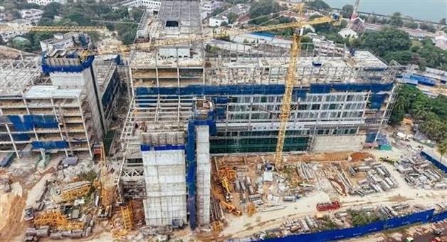 Khabar Odisha:SCB-Mega-Hospital-Project-Gains-Pace-Two-Towers-to-Be-Ready-by-September