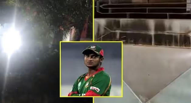 Khabar Odisha:Shakib-Al-Hasans-Ancestral-Home-Attacked-with-Petrol-Bombs-in-Bangladesh