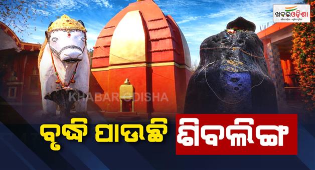 Khabar Odisha:Shivling-grows-bigger-after-every-four-years-in-lord-shiva-temple-in-Himachal