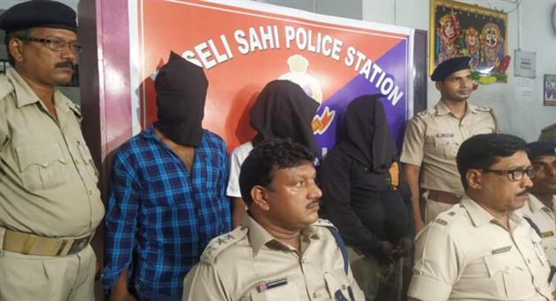 Khabar Odisha:Shree-Kshetra-becomes-white-poison-hub-267-grams-of-brown-sugar-seized-8-arrested
