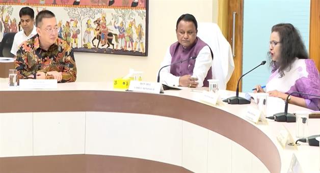 Khabar Odisha:Singapore-High-Commissioner-meets-Chief-Minister-says-Singapore-partnership-will-become-stronger