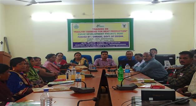 Khabar Odisha:Skill-development-training-for-Farmers-in-Poultry