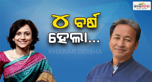 Khabar Odisha:Sonam-Wangchuk-arrest-wife-Geetanjali-defends-activist-amid-Ladakh