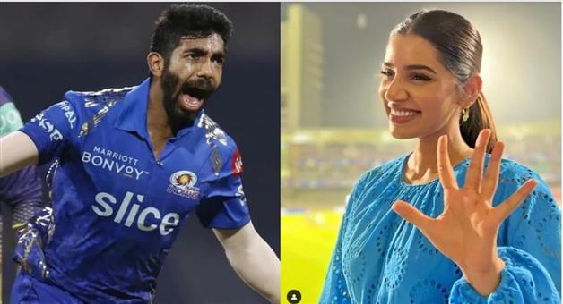 Khabar Odisha:Sports-cricket-Jasprit-Bumrah-wife-Sanjana-Ganesan-reaction-on-five-wickets