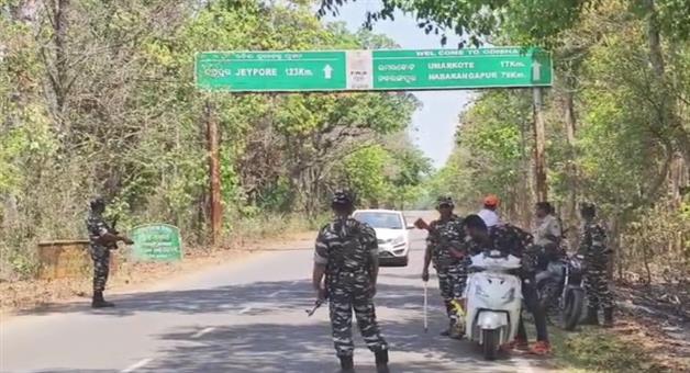 Khabar Odisha:Strict-police-checks-in-the-border-areas