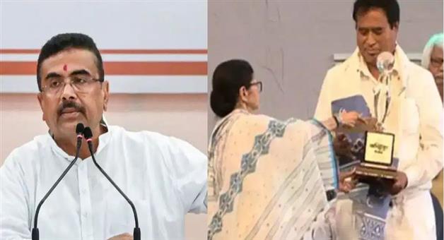 Khabar Odisha:Subhendu-Govt-Withdraws-Bang-Vibhushan-Ananta-Maharaj-Netaji-Remark
