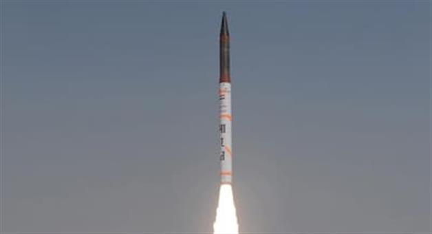 Khabar Odisha:Successful-test-firing-of-the-Agni-4-missile