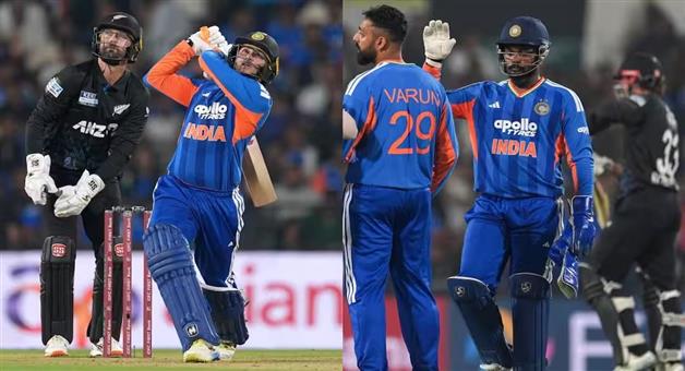 Khabar Odisha:Team-India-handed-New-Zealand-a-crushing-48-run-defeat-in-the-first-ODI-on-Wednesday