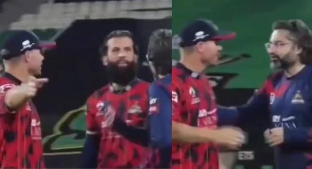 Khabar Odisha:Terrible-incident-in-Pakistan-Super-League-fight-between-Warner-and-Moeen-Ali-after-the-match