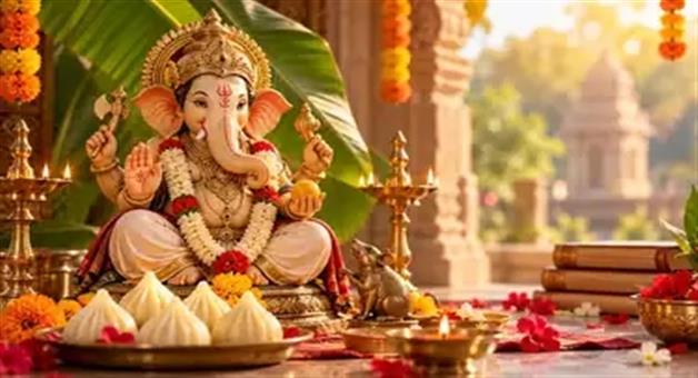 Khabar Odisha:The-President-Governor-and-Chief-Minister-have-extended-their-greetings-on-the-occasion-of-Ganesh-Puja