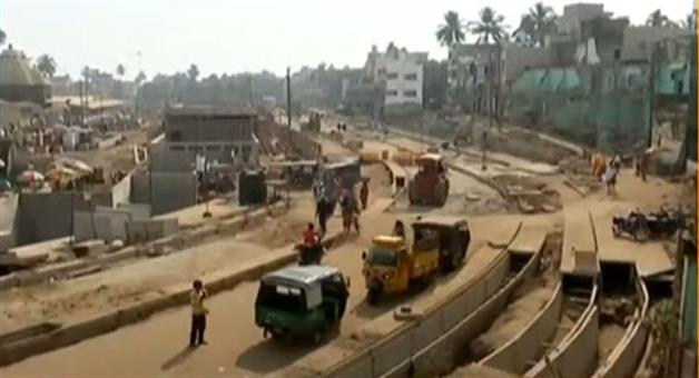 Khabar Odisha:The-ambitious-Parikrama-Project--which-is-under-construction-in-Puri-is-turning-out-to-be-a-headache-and-nightmare-for-the-locals-as-well-as-tourists