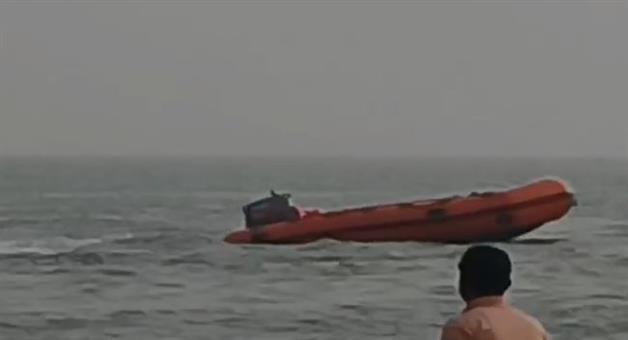 Khabar Odisha:The-boat-traveled-in-the-sea-for-about-1-hour-without-a-pilot