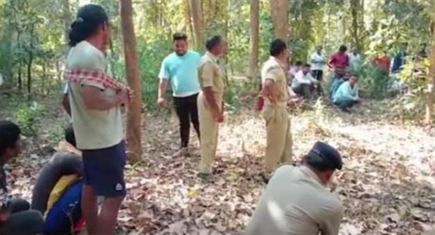 Khabar Odisha:The-burnt-body-of-the-woman-was-recovered-from-the-forest