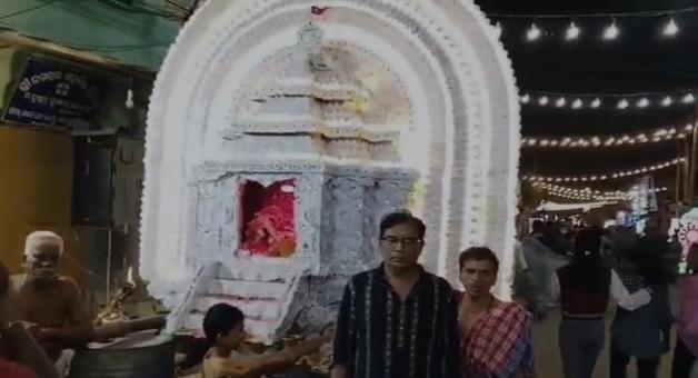 Khabar Odisha:The-entire-city-is-celebrating-the-historic-Chandan-Yatra-of-Rambha