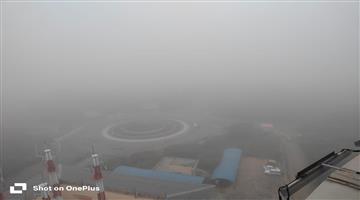 Khabar Odisha:The-first-fog-of-the-current-season-experienced-in-the-capital-Bhubaneswar