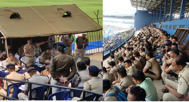 Khabar Odisha:Three-tier-security-system-for-the-india-south-africa-match