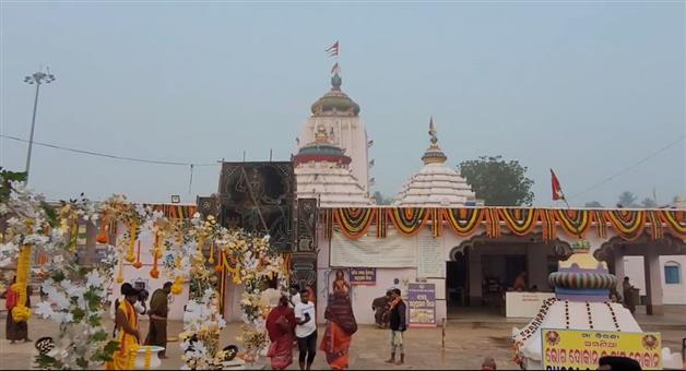 Khabar Odisha:Today-is-the-holy-Triveni-Amavasya-the-birthday-of-Jajpur-presiding-goddess-Maa-Biraja