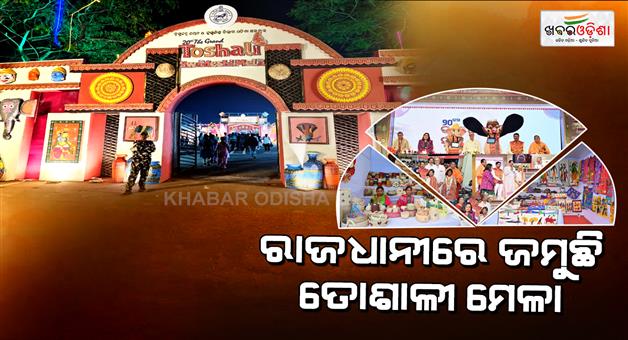 Khabar Odisha:Toshali-Mela-is-celebrated-in-the-capital-with-colorful-lights