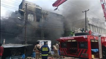 Khabar Odisha:Two-Shops-Set-Ablaze-in-Angul-Petrol-Suspected-to-Have-Been-Used