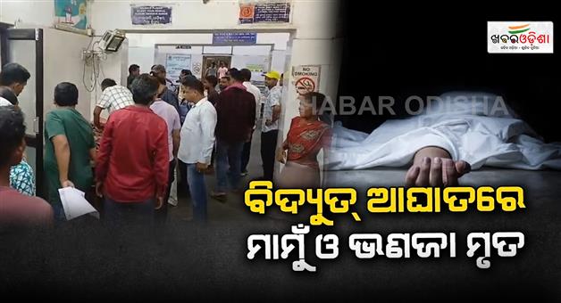 Khabar Odisha:Uncle--nephew-died-due-to-electric-shock