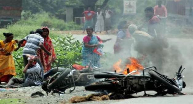 Khabar Odisha:Violence-during-panchayat-elections-in-West-Bengal