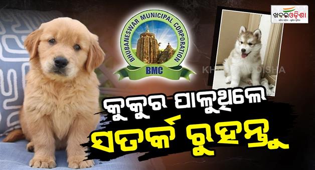 Khabar Odisha:Warning-to-pet-dog-owners-in-Bhubaneswar