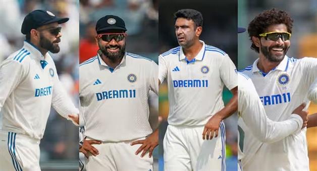 Khabar Odisha:Will-Rohit-Virat-Ashwin-and-Jadeja-play-the-last-test-of-their-career-in-Mumbai