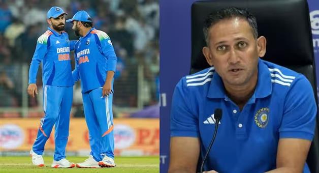 Khabar Odisha:Will-Rohit-Sharma-and-Virat-Kohli-play-the-2027-World-Cup-Ajit-Agarkar-answers