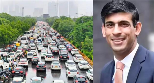 Khabar Odisha:ai-can-do-everything-but-it-can-not-fix-delhi-traffic-problem-rishi-sunak-taunts