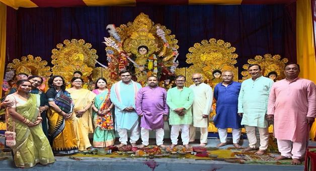 Khabar Odisha:ariana-durga-puja-festival-kalinga-nagar-2026