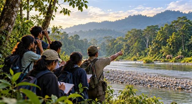Khabar Odisha:assam-forest-department-nature-education