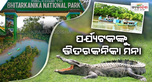 Khabar Odisha:bhitarkanika-national-park-shuts-for-3-days-due-to-crocodile-census