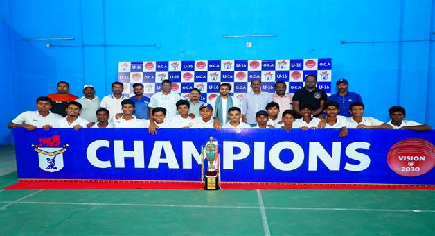 Khabar Odisha:bhubaneswar-a-defeated-khordha-in-the-oca-u16-inter-district-cricket-tournament