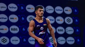 Khabar Odisha:biswajit-more-wins-historical-silver-in-u-23-world-wrestling-championshipw