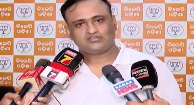 Khabar Odisha:bjd-lacks-candidates-in-half-the-colleges-claims-bjp-yuva-morcha-president-abhilash-panda