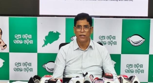 Khabar Odisha:bjd-media-cell-meets-naveen-patnaik-targets-bjp-gov